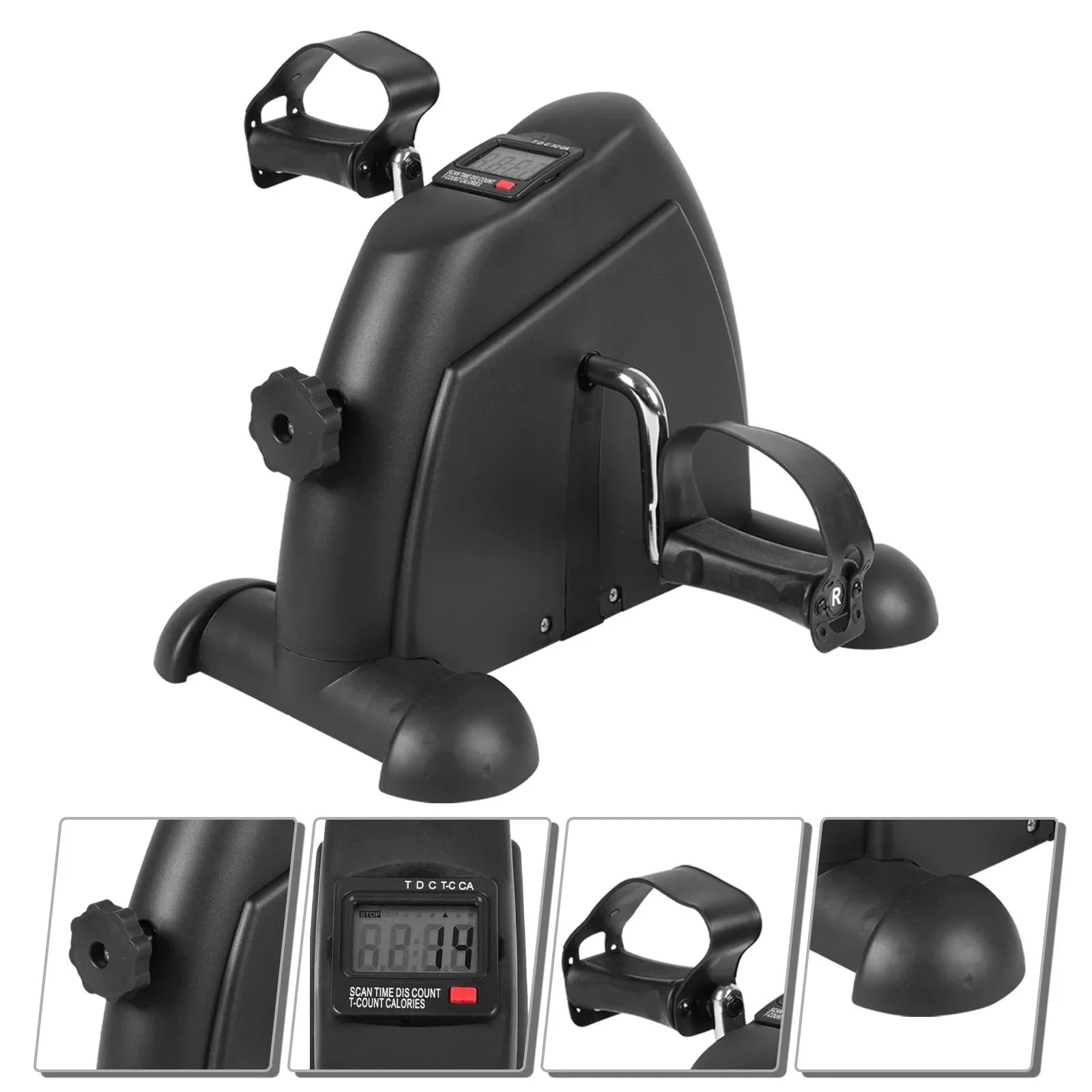 Desk Bike Pedal Exerciser, Mini Exercise Bike
